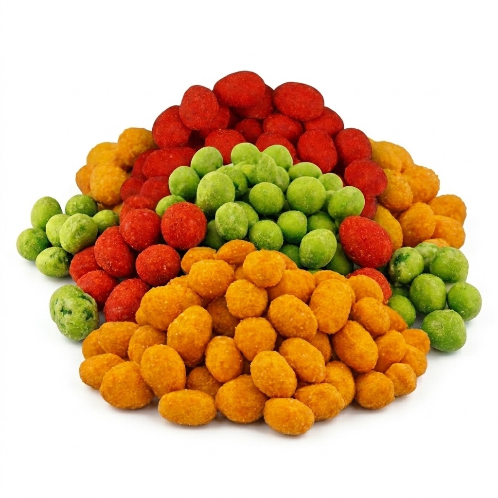 Coated nuts