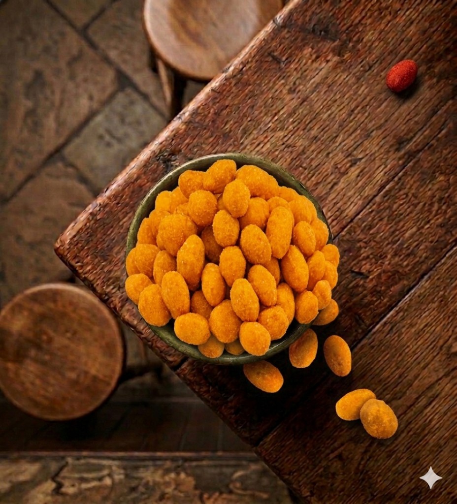 Coated Peanuts — BBQ